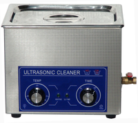 Kleine ultrasone reinigingsmachine Desktop mechanische reinigingsmachine met verwarming