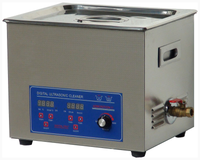  Peque&ntilde;a m&aacute;quina de limpieza por ultrasonidos, m&aacute;quina de limpieza de serie ajustable con potencia de escritorio